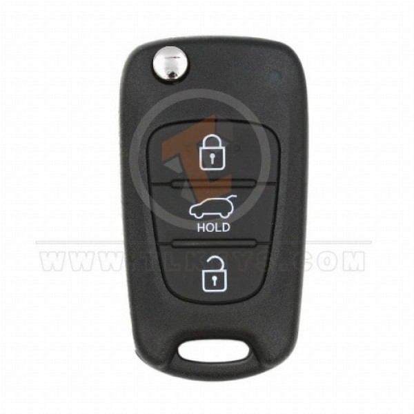 Mando a distancia original Kia Sorento Flip Key 2012 2014 P/N: 95430-2P910 433MHz Botones 3