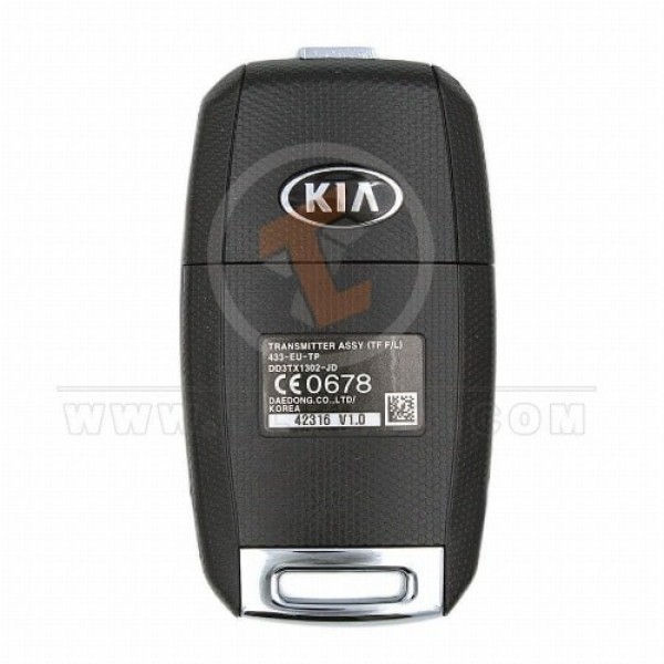 Control remoto con llave abatible genuina para Kia Optima Sportage 2014 2017 P/N: 95430-2T580 Control remoto con llave abatible