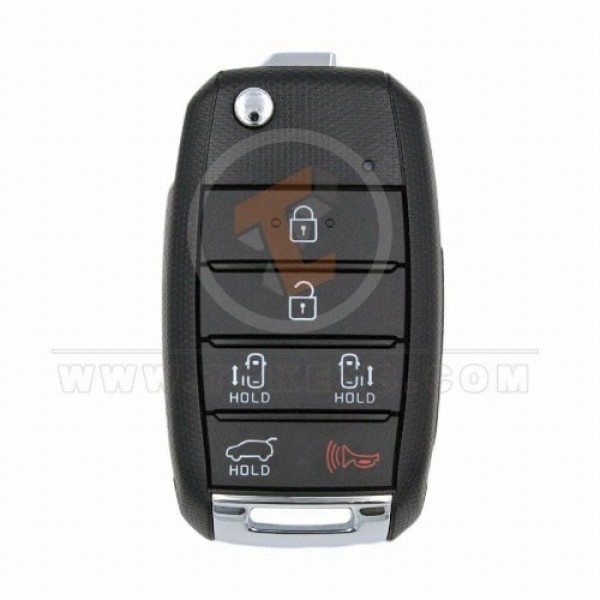 Véritable télécommande à clé rabattable Kia Sedona Sedona EX 2019 2021 P/N : 95430-A9350 boutons 6
