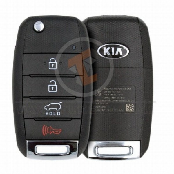 Genuine Kia Soul Flip Key Remote 2014 2019 P/N: 95430-B2100 433MHz Frequency 433MHz