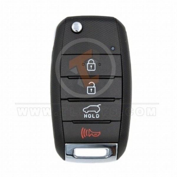 Mando a distancia original Kia Sorento Flip Key 2015 2019 P/N: 95430-C5100 433MHz Botones 4