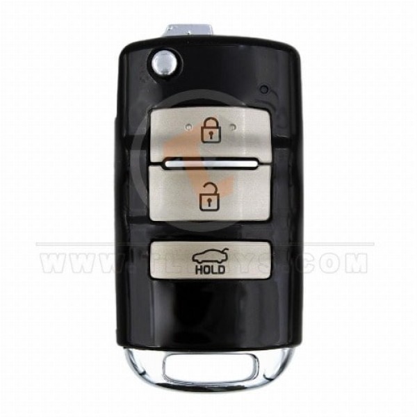 Genuine Kia Cadenza Flip Key Remote 2016 2020 P/N: 95430-F6100 433MHz Buttons 3