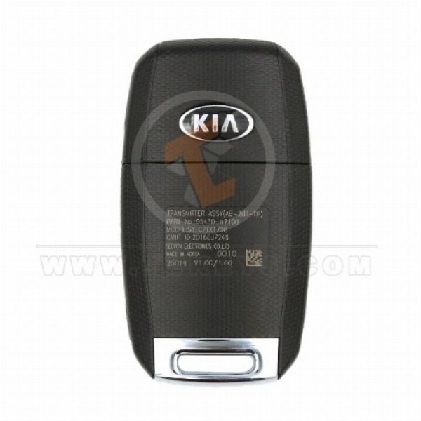 Original Kia Soluto Pegas Klappschlüssel-Fernbedienung 2019 2021 P/N: 95430-H7100 Fernbedienungstyp Klappschlüssel-Fernbedienung