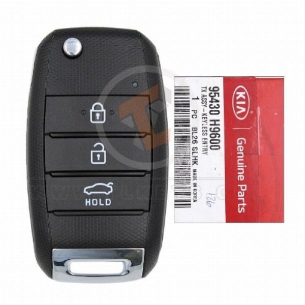Genuine Kia Rio Flip Key Remote 2018 2019 P/N: 95430-H9600 433MHz Frequency 433MHz
