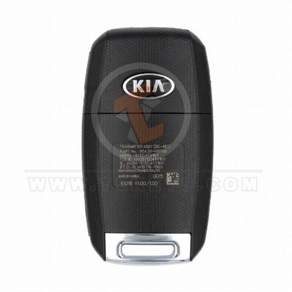 Genuine Kia Rio Flip Key Remote 2018 2021 P/N: 95430-H9700 433MHz Remote Type Flip Key Remote