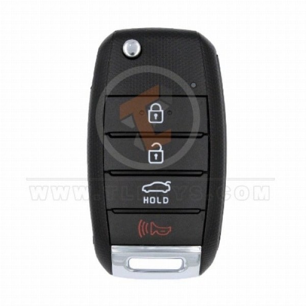 Genuine Kia Rio Flip Key Remote 2018 2021 P/N: 95430-H9700 433MHz Buttons 4
