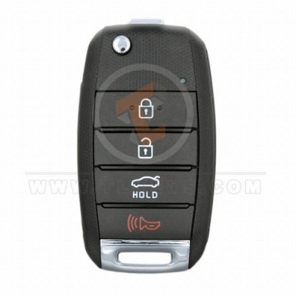 Véritable télécommande à clé rabattable Kia Rio 2018 2021 P/N : 95430 H9800 433 MHz boutons 4