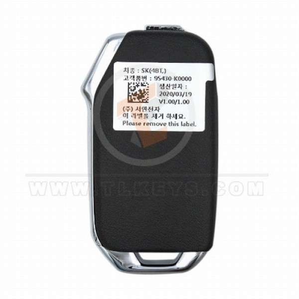 Véritable télécommande à clé rabattable Kia Soul 2019 2021 P/N : 95430 K0000 433 MHz