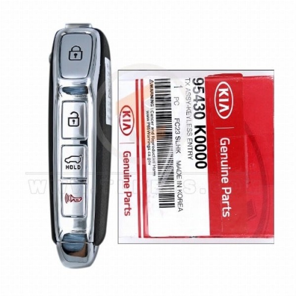 Véritable télécommande à clé rabattable Kia Soul 2019 2021 P/N : 95430 K0000 Fréquence 433 MHz 433 MHz