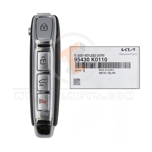Genuine Kia Soul Soul LX Flip Key Remote 2019 2022 P/N: 95430-K0110 Buttons 4