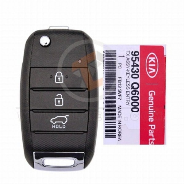 Genuine Kia Seltos Flip Key Remote 2020 2022 P/N: 95430-Q6000 433MHz Frequency 433MHz