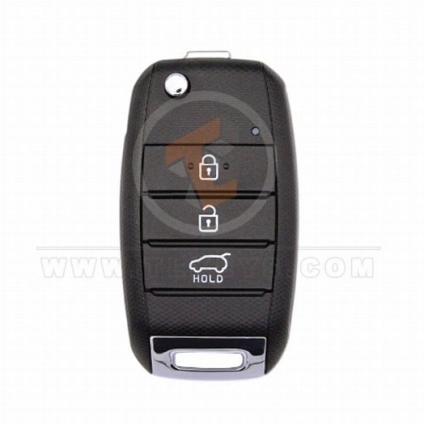 Genuine Kia Seltos Flip Key Remote 2020 2022 P/N: 95430-Q6000 433MHz Buttons 3