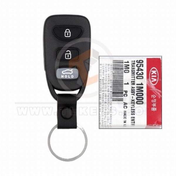 Genuine Kia Forte Remote Key 2008 2010 P/N: 95430-1M000 433MHz Frequency 433MHz