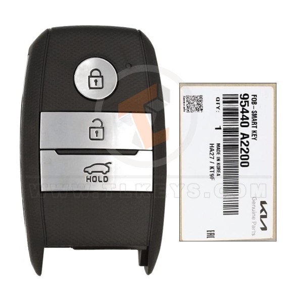 Genuine Kia Ceed Smart Proximity 2015 2018 P/N: 95440-A2200 433MHz Botones 3