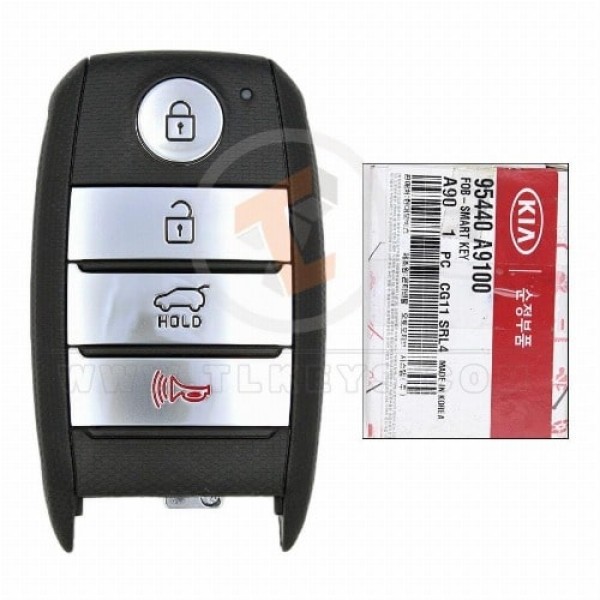 Genuine Kia Sedona Smart Proximity 2015 2020 P/N: 95440-A9100 433MHz Buttons 4
