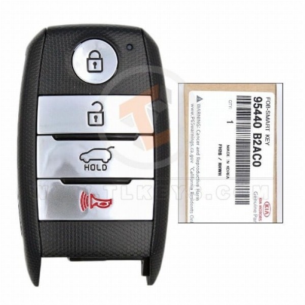Véritable Kia Soul Smart Proximité 2016 2019 P/N : 95440-B2AC0 Fréquence 433 MHz 433 MHz