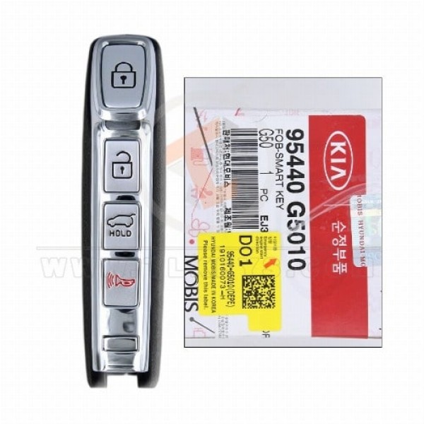 Véritable Kia Niro Smart Proximity 2018 2022 P/N : 95440 G5010 433 MHz Boutons 4