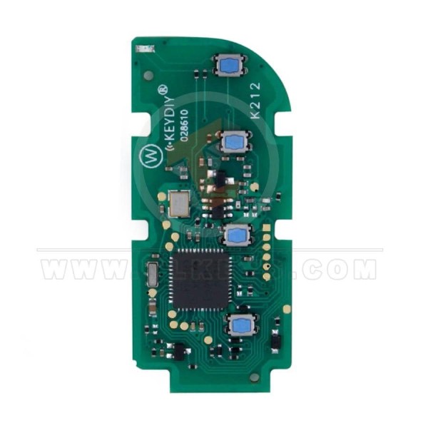 KeyDiy TB02 4 pour Lexus carte à distance intelligente universelle 3 + 1 boutons boutons 4