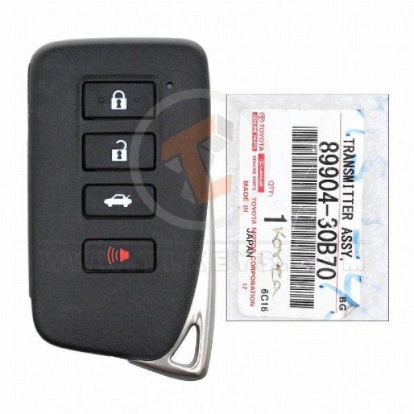 Genuine Smart Proximity 2016 2020 P/N: 89904 30G90 433MHz 4 Buttons Panic Button Yes