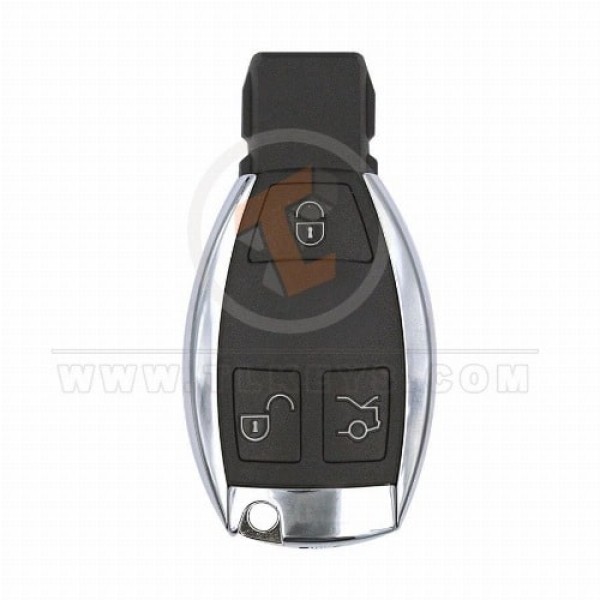 Mercedes 2014 Down Be Chrome Remote 3 Buttons 433MHz 2 min