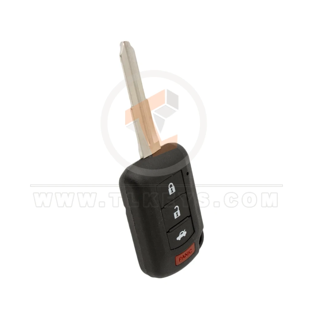 Mitsubishi eclipse cross 2018 2020 remote key 4 button 3d 2