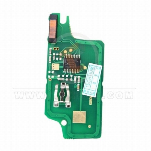 Peugeot 3008 307 Flip Key Remote 2011 433MHz 2 Buttons Buttons 2