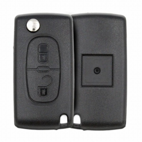 Peugeot Flip Key Remote Aftermarket3008 307 Battery Type CR2025