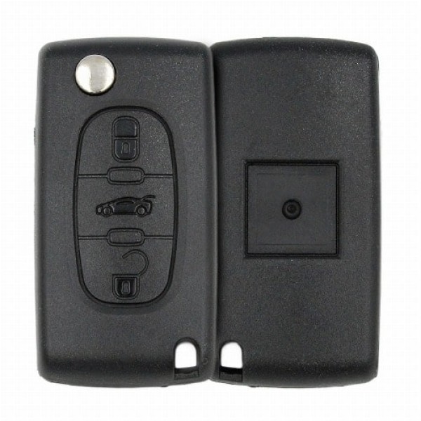 Peugeot Flip Key Remote Aftermarket307 Remote Type FBS4