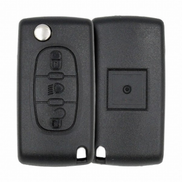 Peugeot Flip Key Remote Aftermarket307 Buttons 2