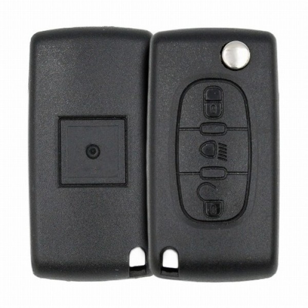 Peugeot Flip Key Remote Aftermarket307 Buttons 2