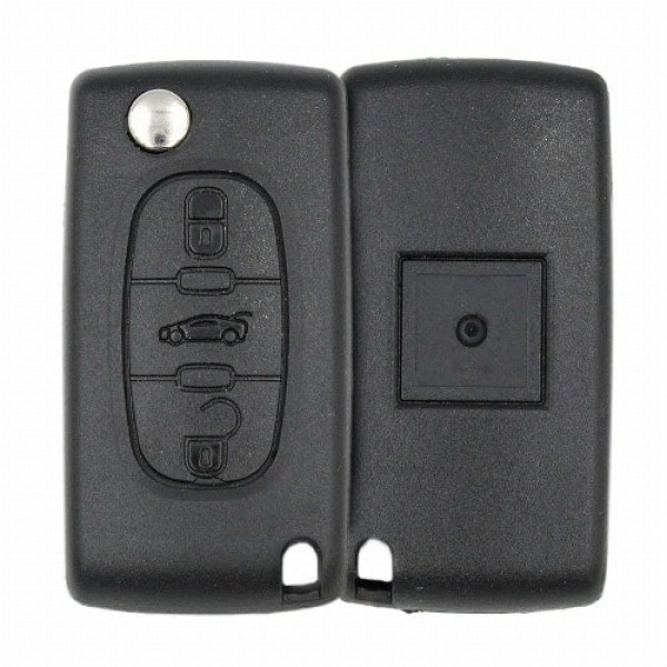 Peugeot Flip Key Remote Aftermarket407 Buttons 2