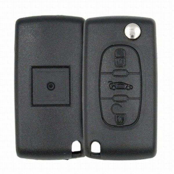 Peugeot Flip Key Remote Aftermarket407 Buttons 2