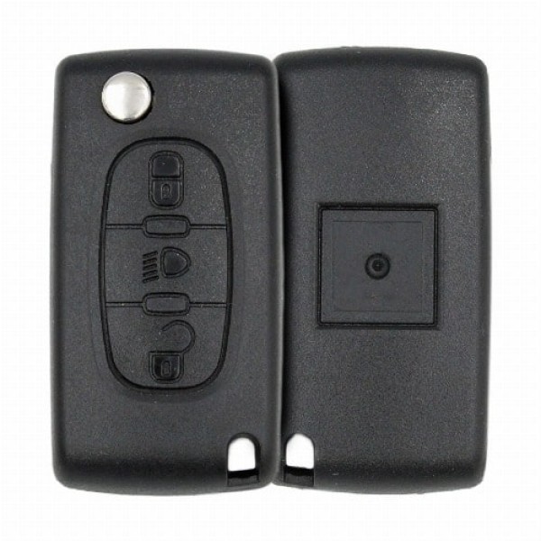 Peugeot Flip Key Remote Aftermarket407 Remote Type FBS4