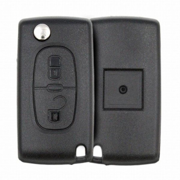 Peugeot Flip Key Remote Aftermarket407 Buttons 2