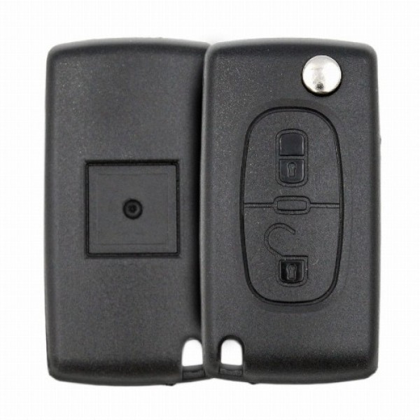 Peugeot Flip Key Remote Aftermarket407 Buttons 2