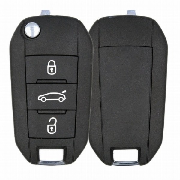 Peugeot Flip Key Remote Aftermarket508 301 Remote Type Fobik