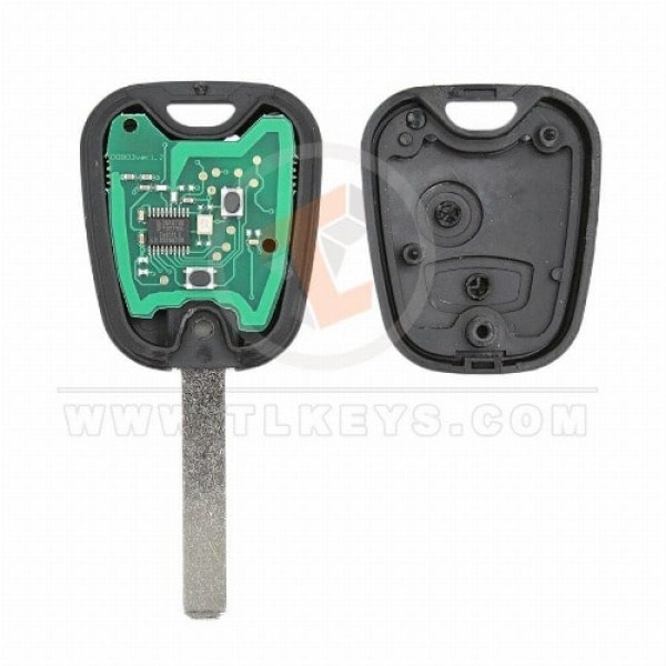 Mando Peugeot 407 Head Key 2000 2007 433MHz 2 Botones Botones 2