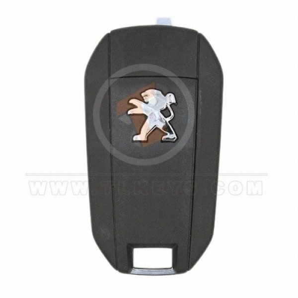 Original Peugeot 508 Flip Key Remote 2014 2018 P/N: 1609365180 433MHz Remote Type Flip Key Remote