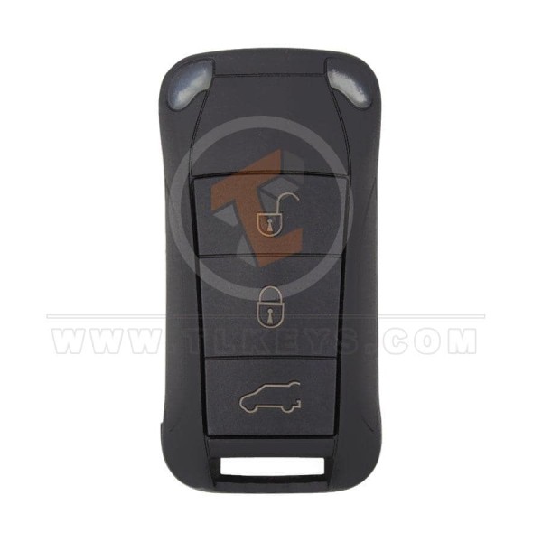 Porsche Cayenne Flip Key Remote 2006 2010 P/N: 7L5959753BJ 315MHz Frequency 315MHz