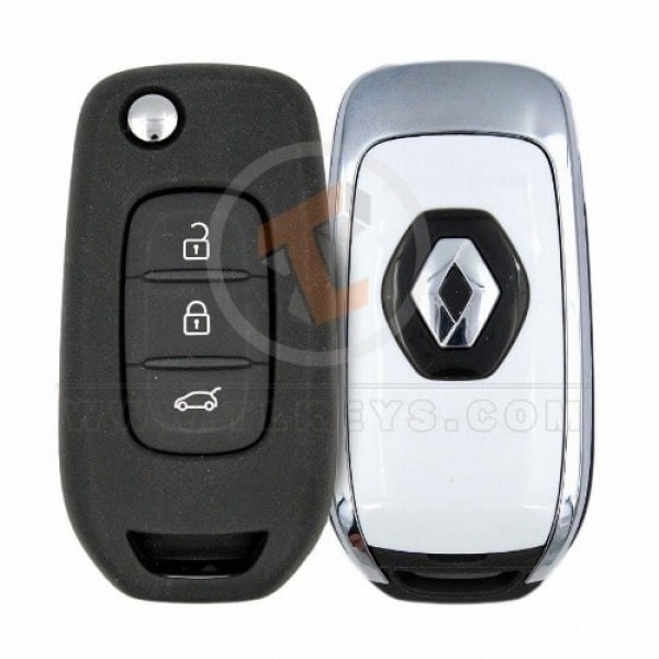 Original Renault MEGANE 3 Captur Flip Key Remote 2013 2017 434MHz Buttons 3