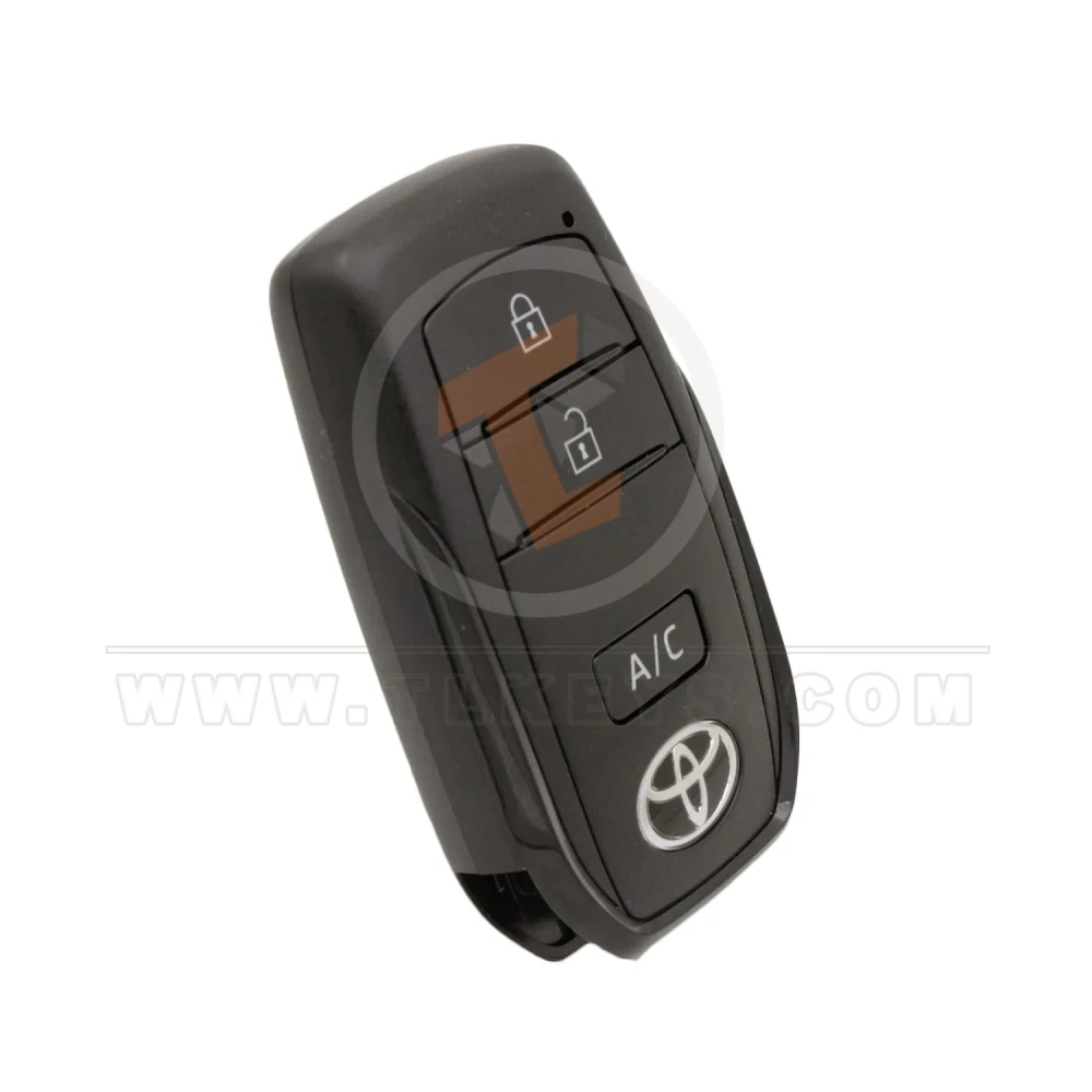 Original toyota bz4x smart remote key 3 buttons 433mhz 3d 2