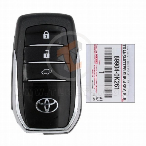 Genuine Toyota Fortuner Smart Proximity 2016 2019 P/N: 89904-0K261 Panic Button No