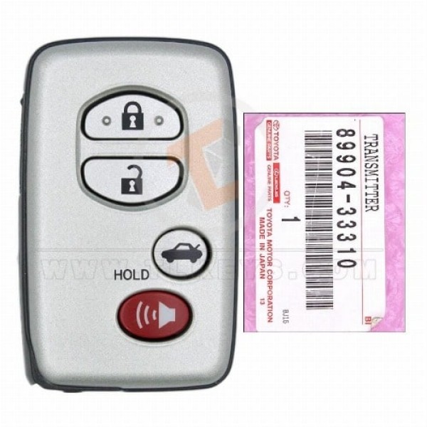 Original Toyota Avalon Camry Smart Proximity 2009 2012 P/N: 89904 33310 Tasten 4