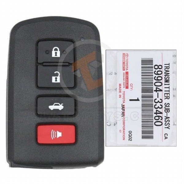 Genuine Toyota Avalon Camry Smart Proximity 2011 P/N: 89904 33460 Buttons 4