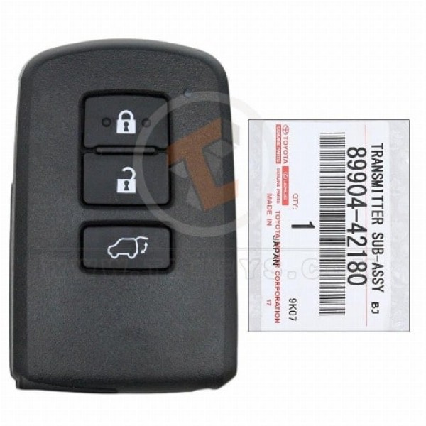Original Toyota RAV4 Smart Proximity 2013 2017 P/N: 89904 42180 433 MHz Frequenz 433 MHz
