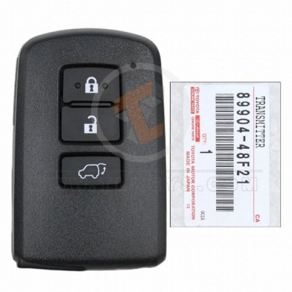 Genuine Toyota Land Cruiser Harrier Smart Proximity 2013 P/N: 89904 48F21 Buttons 3