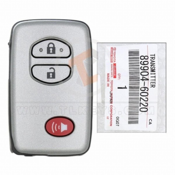 Genuine Toyota Land Cruiser Smart Proximity 2007 2008 P/N: 89904-60220 Panic Button Yes