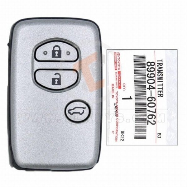 Genuine Toyota Land Cruiser Smart Proximity 2010 2017 P/N: 89904-60762 Frequency 433MHz