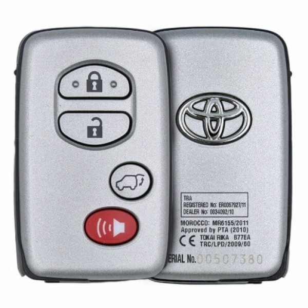 【ぺんこ】 2021 Toyota Land Cruiser Smart Key Fob PN: 89904-60X20