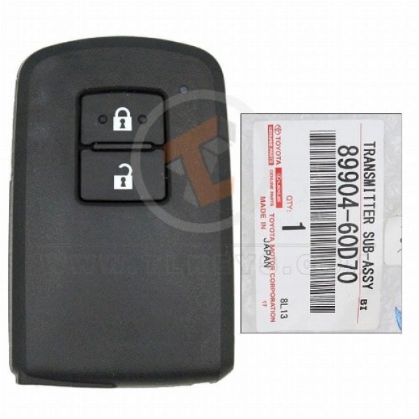 Original Toyota Land Cruiser Smart Proximity 2016 2018 P/N: 89904-60D70 Frequenz 433 MHz